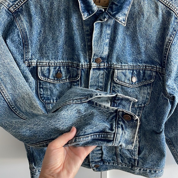 Vintage 1990s Yellow Label GAP Denim Jacket - Picture 6 of 9